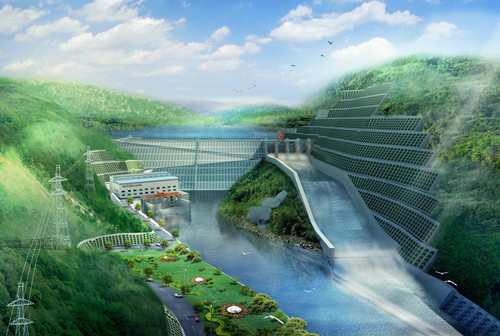 和平老挝南塔河1号水电站项目